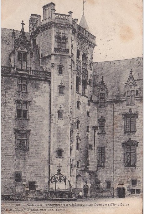 Nantes - Int�rieur du Ch�teau , Le Donjon - Loire-Atlantique