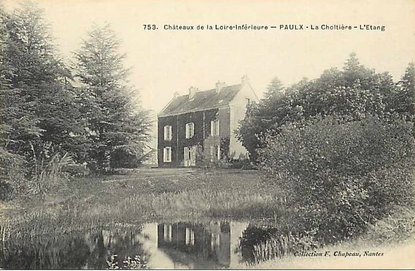 Châteaux de la Loire inférieure - Paulx - La Choitière  - Loire-Atlantique