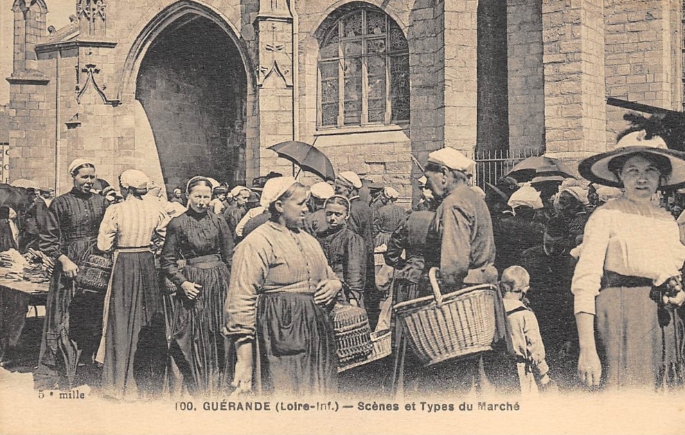 Gu�rande - Sc�nes de March� - Loire-Atlantique