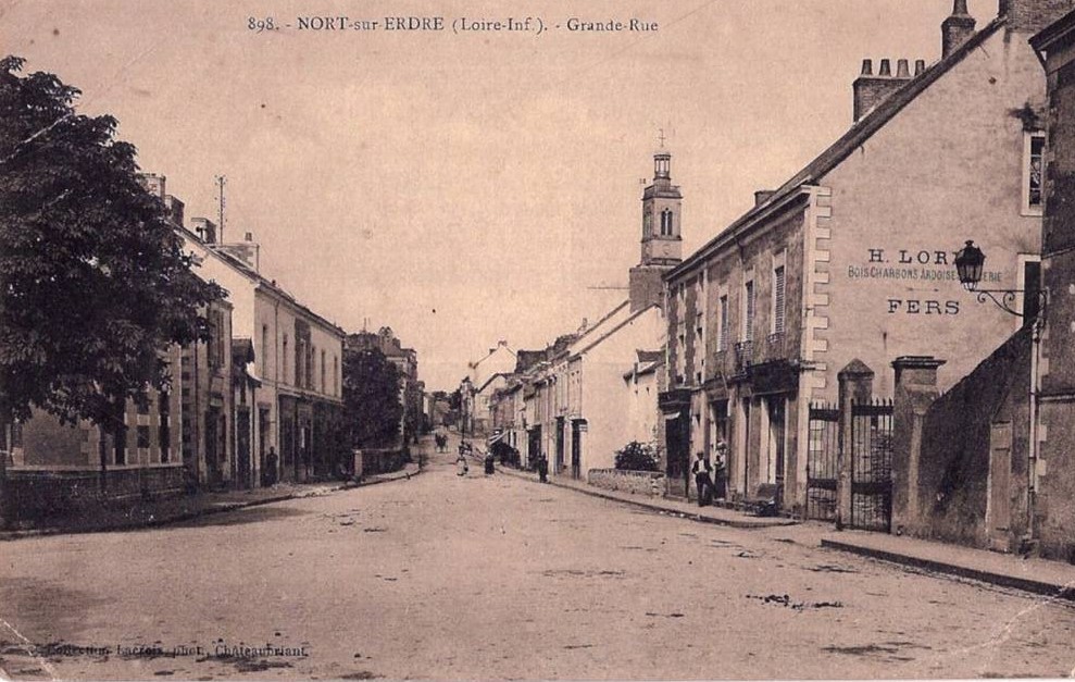 Nort-sur-Erdre - Grande rue  - Loire-Atlantique