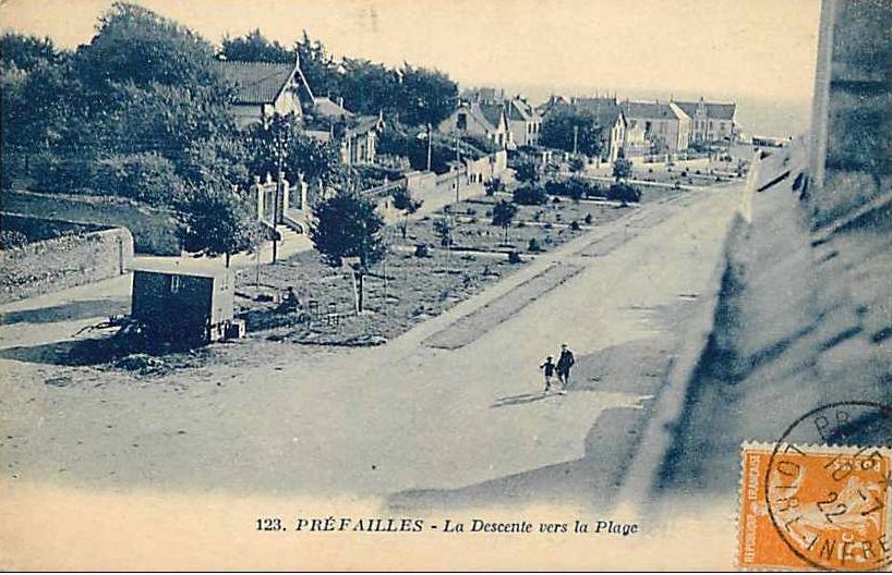 Pr�failles - La Descente vers la Plage - Loire-Atlantique