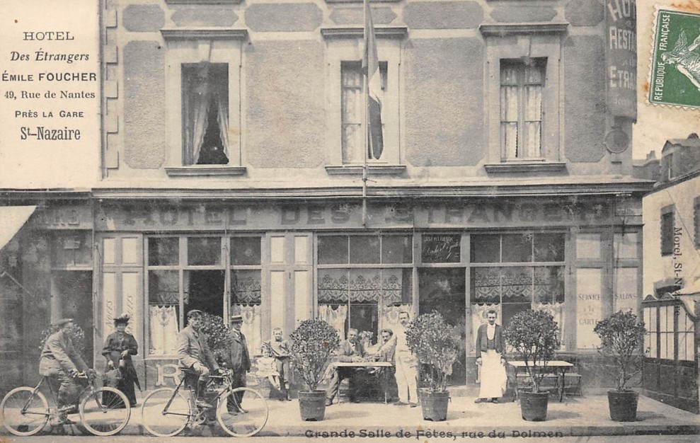 Saint-Nazaire - H�tel des Etrangers, 49 rue de Nantes  - Loire-Atlantique