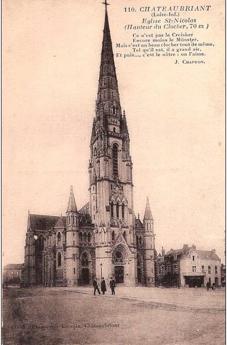 Ch�teaubriant - �glise Saint-Nicolas - Loire-Atlantique