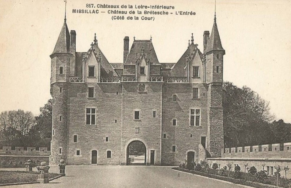 Missillac - Ch�teau de Br�tesche - Loire-Atlantique
