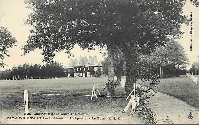 Fay-de-Bretagne - Château de Halquetier - Le Parc - Loire-Atlantique