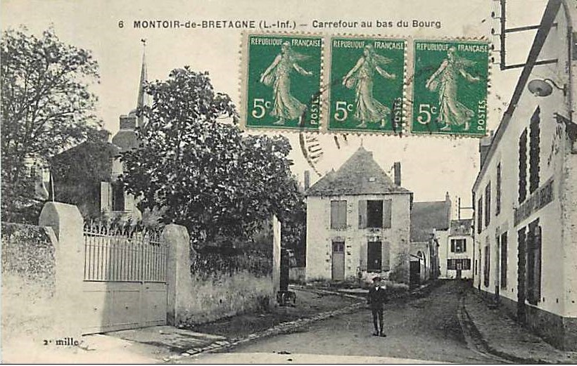 Montoir-de-Bretagne - Carrefour au bas du Bourg - Loire-Atlantique