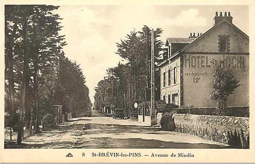 Saint-Brvin-les-Pins - Avenue de Mindin - Htel des Roches - Loire-Atlantique