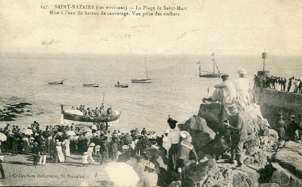 Saint-Nazaire - Bateau de Sauvetage - Plage de Saint-Marc - Loire-Atlantique