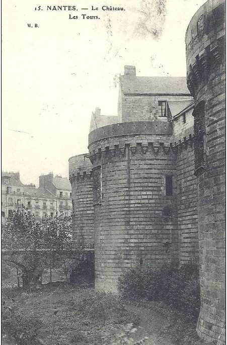 Nantes - Le Ch�teau - Les Tours - Loire-Atlantique