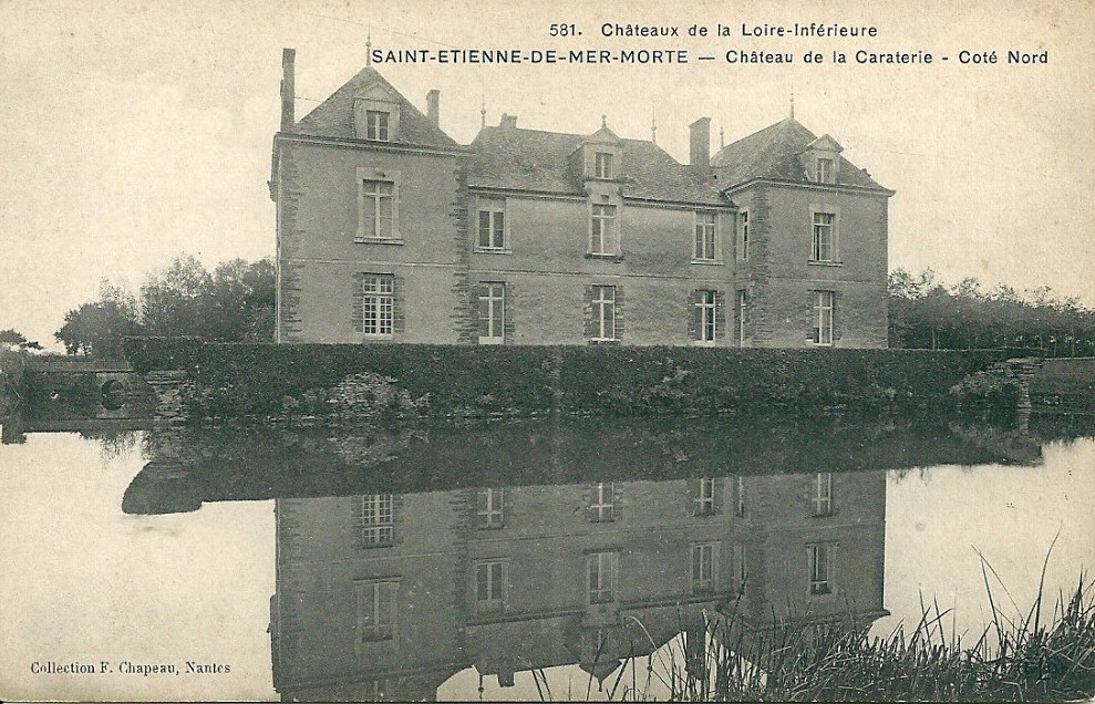 Saint-Étienne-de-Mer-Morte - Château de la Caraterie - Coté Nord - Loire-Atlantique