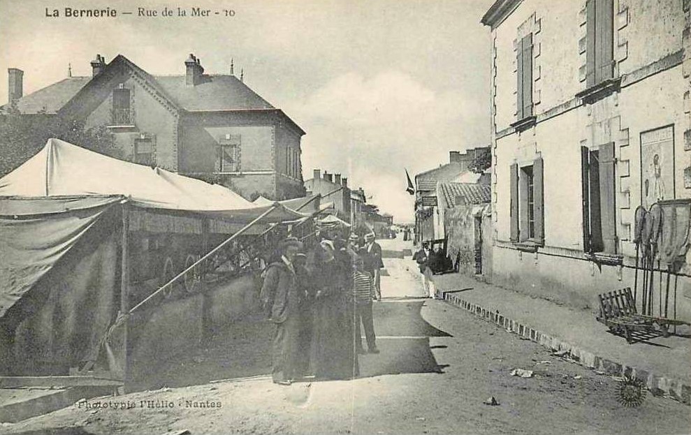 La Bernerie - March� rue de la Mer - Loire-Atlantique