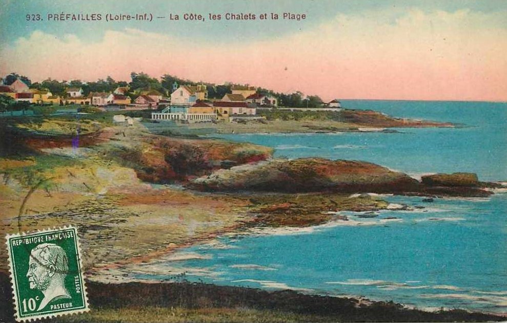 Pr�failles - La C�te, les Chalets, la Plage - Loire-Atlantique