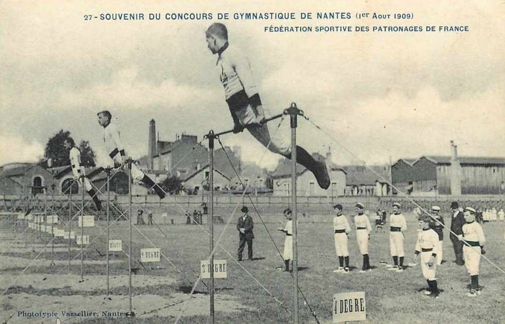 Nantes - Concours de Gymnastique 1 ao�t 1909 - Loire-Atlantique