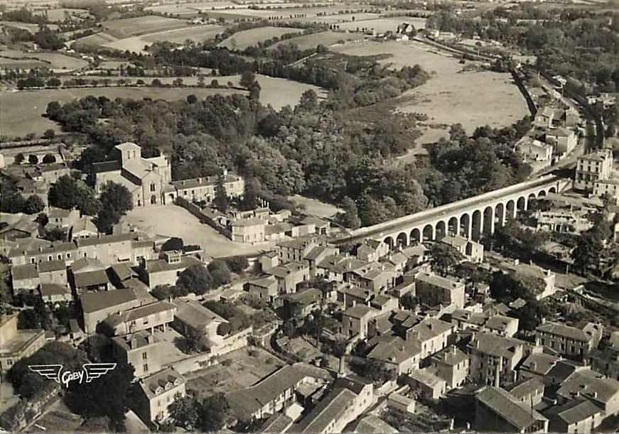 Clisson - Vue A�rienne - Loire-Atlantique