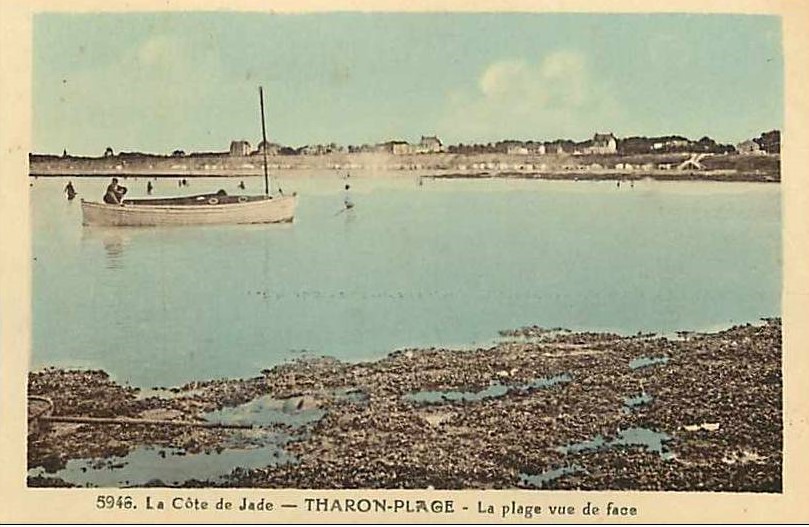 Tharon-Plage - La Plage vue de face  - Loire-Atlantique