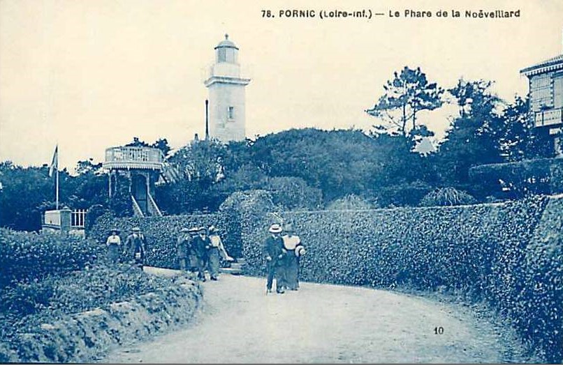 Pornic - Le Phare de la No�veillard  - Loire-Atlantique