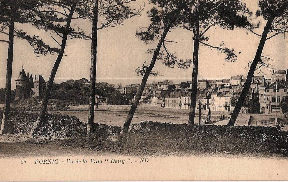 Pornic - Vue de la Villa <i>Daisy</i>> - Loire-Atlantique