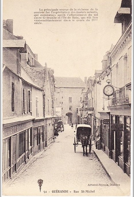 Gu�rande - Rue Saint-Michel - Loire-Atlantique