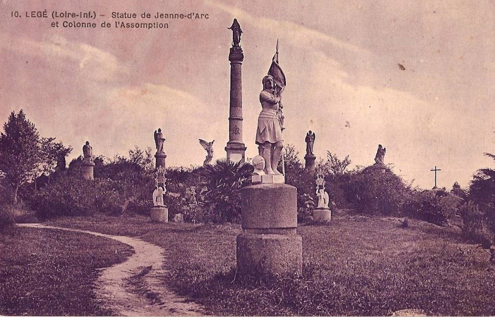 Legé - Statue de Jeanne d