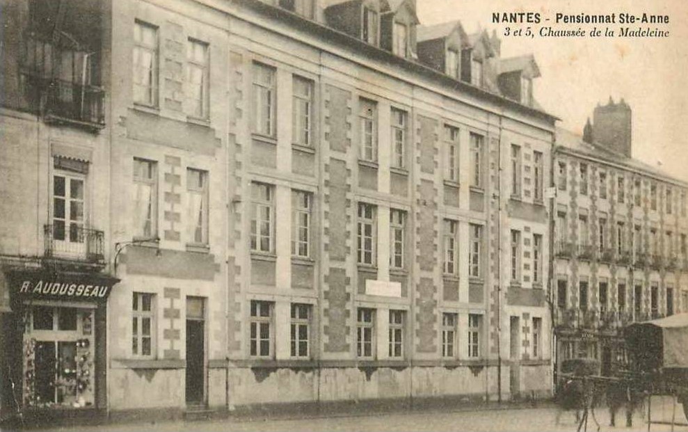 Nantes - Pensionnat Sainte-Anne - Loire-Atlantique