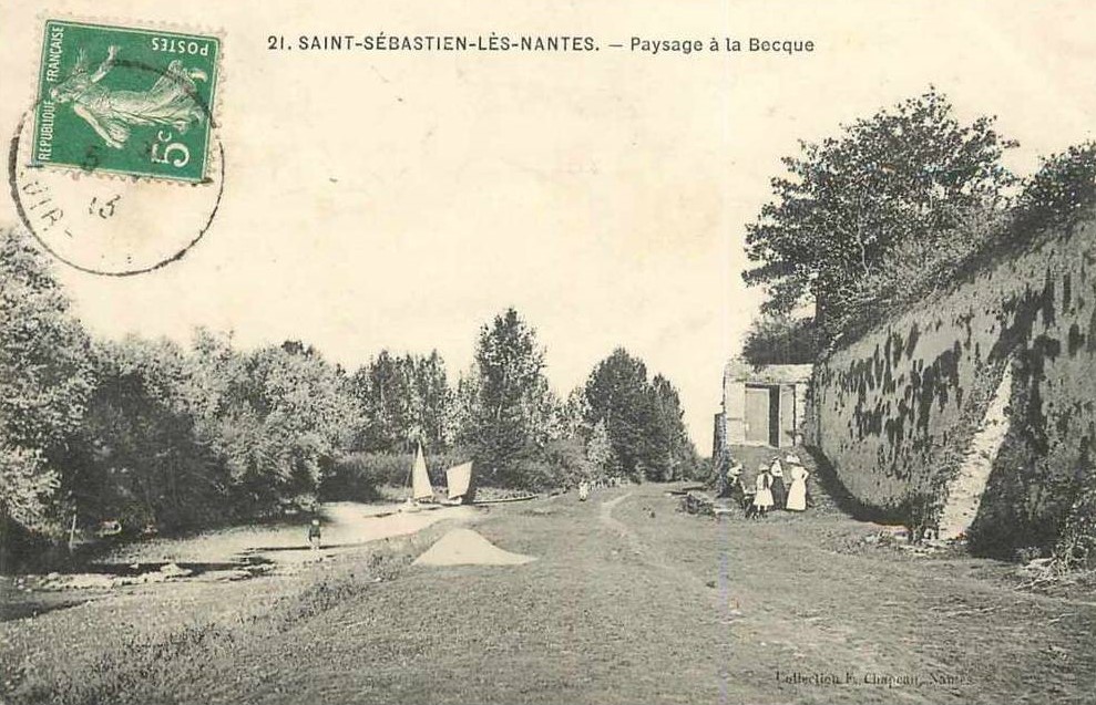 Saint-Sébastien-sur-Loire - Paysage à la Becqu - Loire-Atlantique