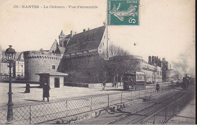 Nantes - Le Ch�teau - Vue d
