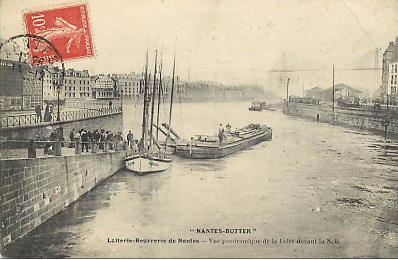 Nantes - Vue panoramique de la Loire - Loire-Atlantique