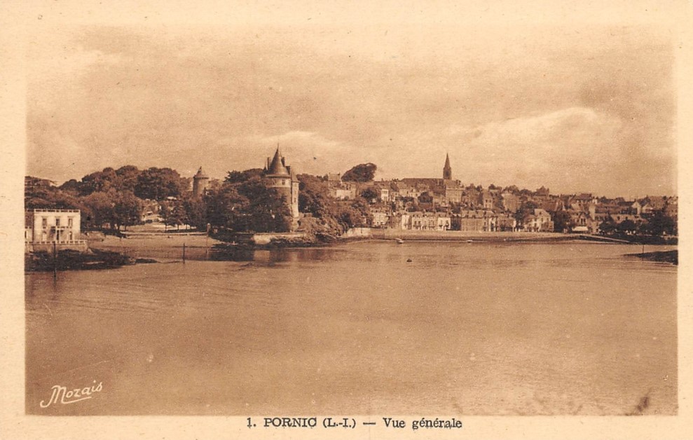 Pornic - Vue G�n�rale - Loire-Atlantique