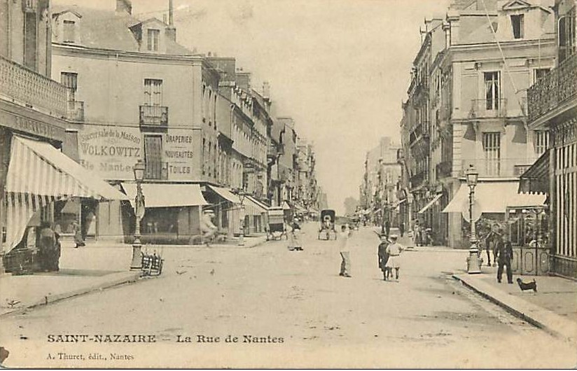Saint-Nazaire - La rue de Nantes - Loire-Atlantique