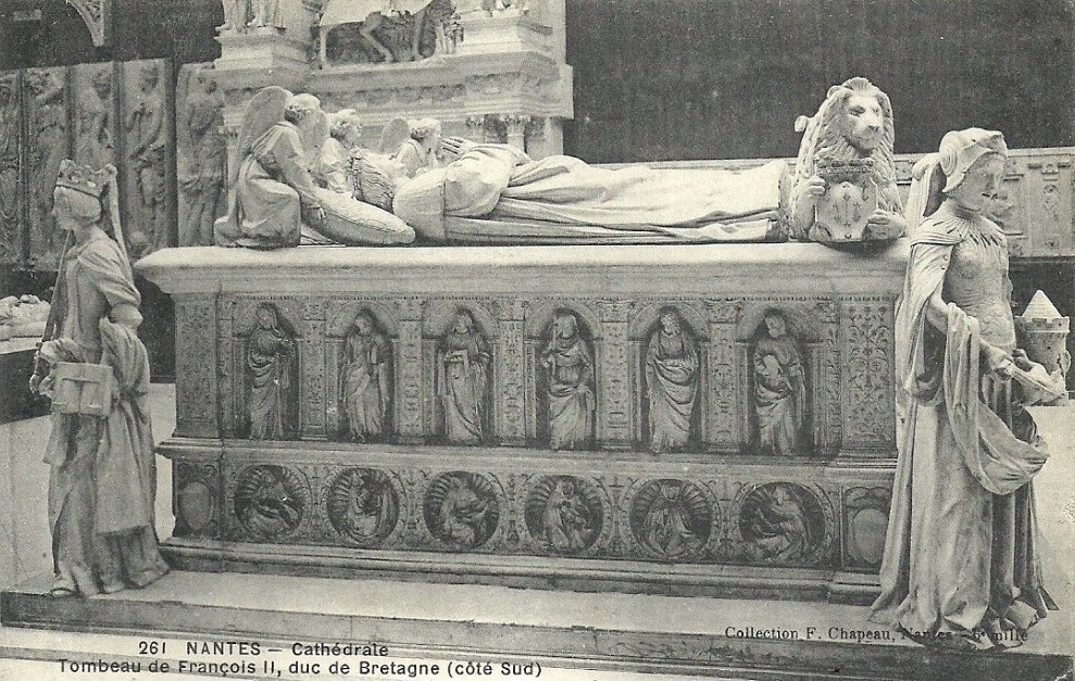 Nantes - Cathédrale - Tombeau de François II duc de Bretagne - Loire-Atlantique