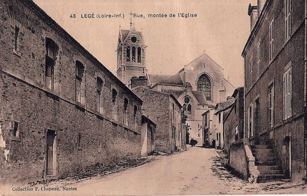 Legé - Rue, montée de l