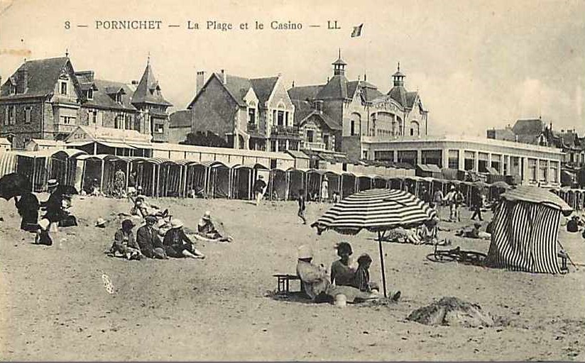 Pornichet - La Plage et le Casino - Loire-Atlantique