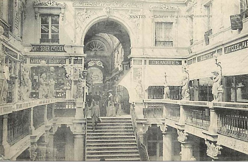 Nantes - Galeries du Passage Pommeraye - Loire-Atlantique