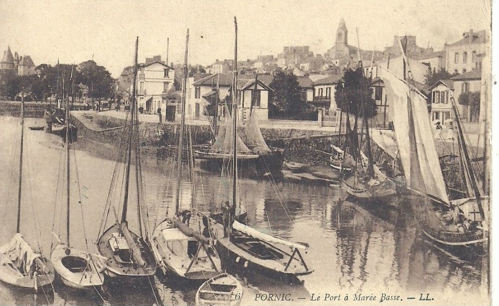 Pornic - Port � Mar�e Basse - Loire-Atlantique