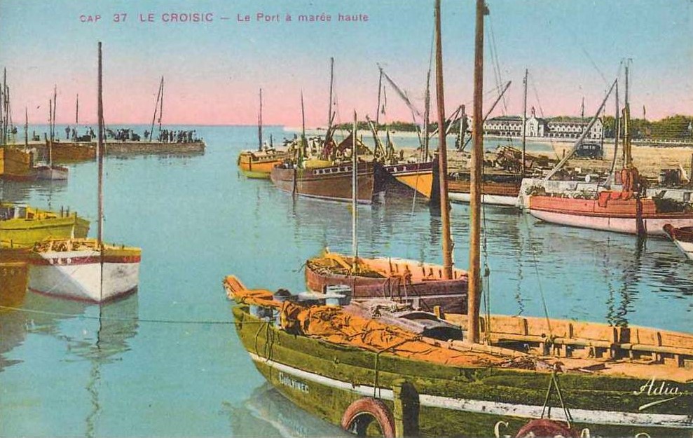 Le Croisic - Le Port � Mar�e Haute - Loire-Atlantique