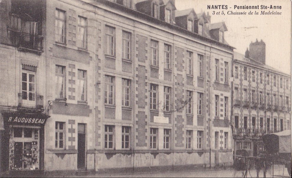 Nantes - Pensionnat Sainte-Anne - Loire-Atlantique