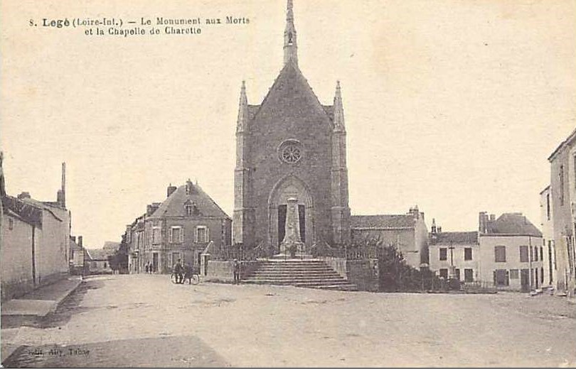 Legé - Le Monument aux Morts de la guerre  - Loire-Atlantique