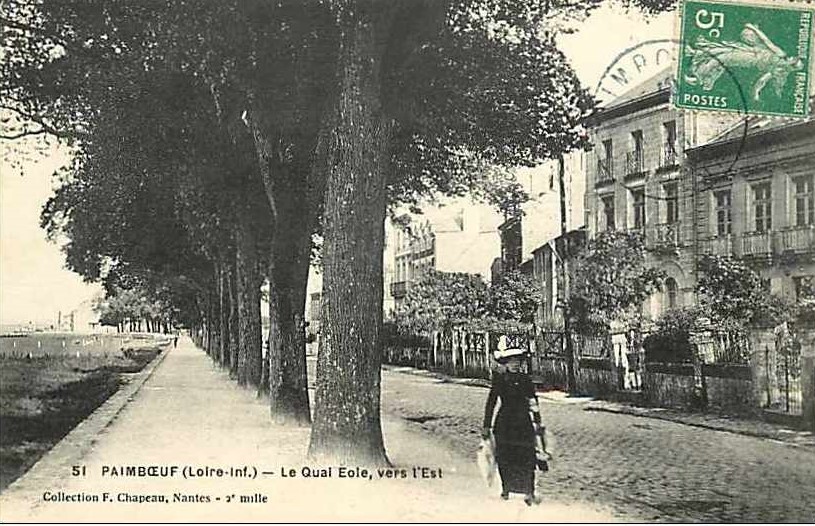 Paimboeuf - Le Quai Eole vers l
