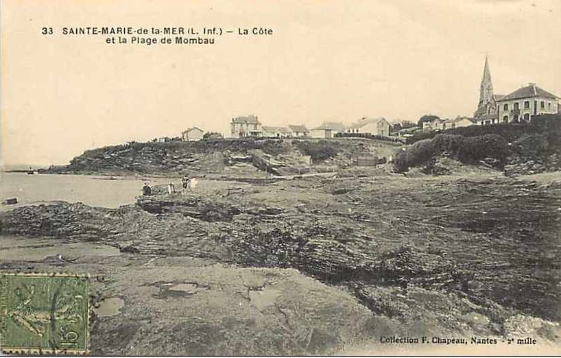Sainte-Marie-de-la-Mer - Plage de Mombau  - Loire-Atlantique