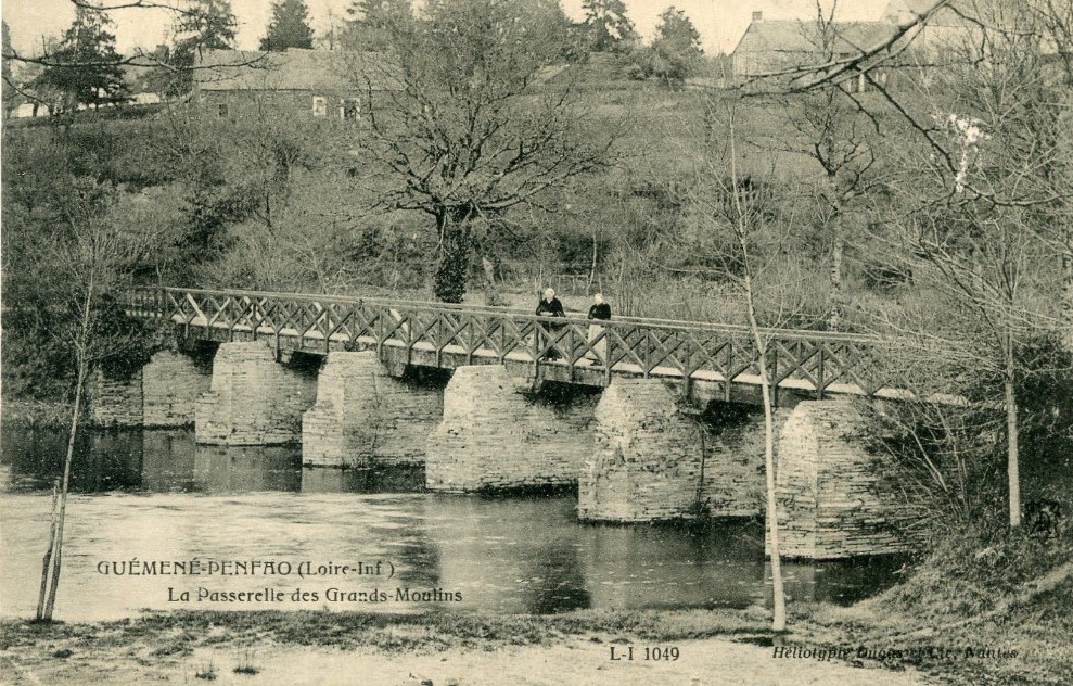 Gu�m�n�-Penfao - La Passerelle des Grands Moulins - Loire-Atlantique
