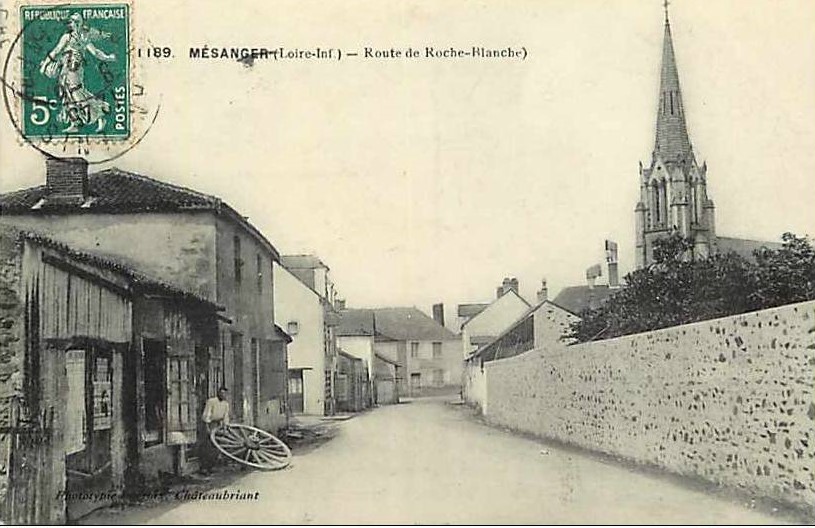 Mésanger - Route de Roche-Blanche - Loire-Atlantique