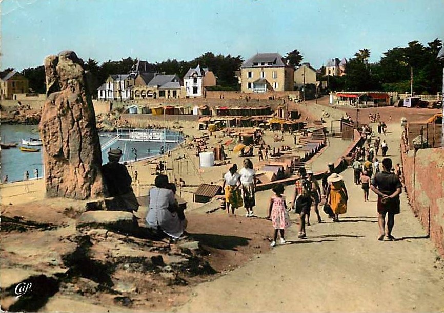Batz-sur-Mer - La Plage vue du Monolithe - Loire-Atlantique