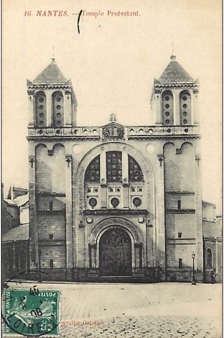 Nantes - Le Temple protestant - Loire-Atlantique