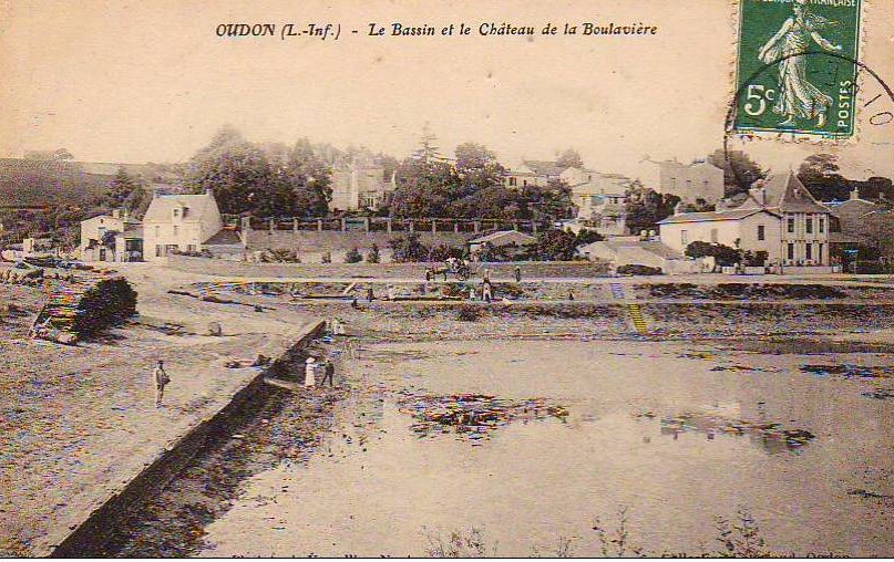 Oudon - Le Bassin et le Chteau de la Boulavire - Loire-Atlantique