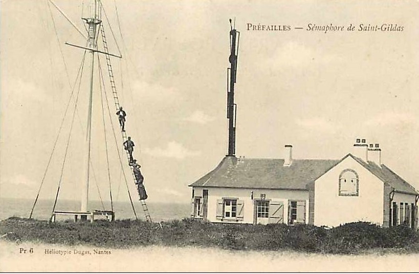 Pr�failles - S�maphore de Saint-Gildas - Loire-Atlantique