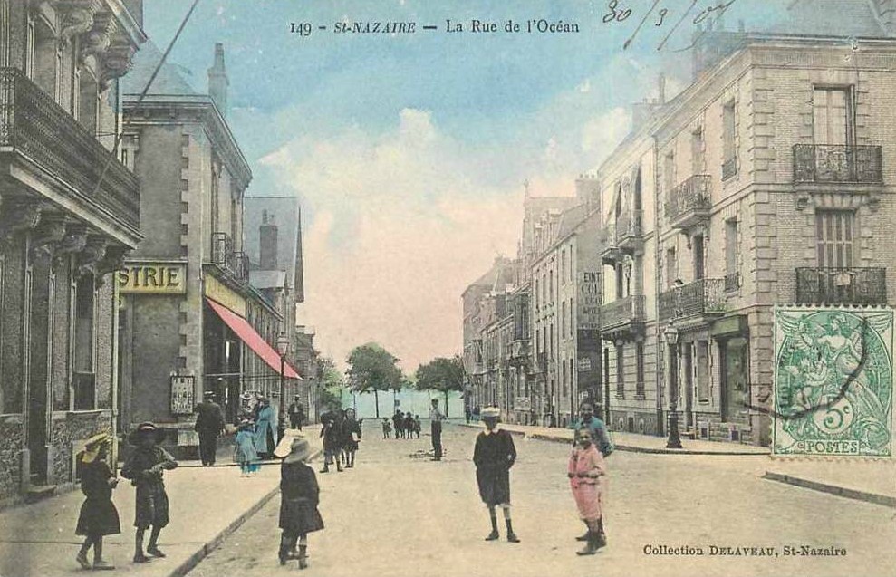 Saint-Nazaire - La rue de l