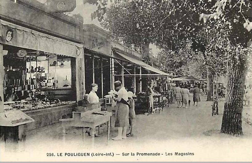 Le Pouliguen - Sur la Promenade - Les Magasins  - Loire-Atlantique