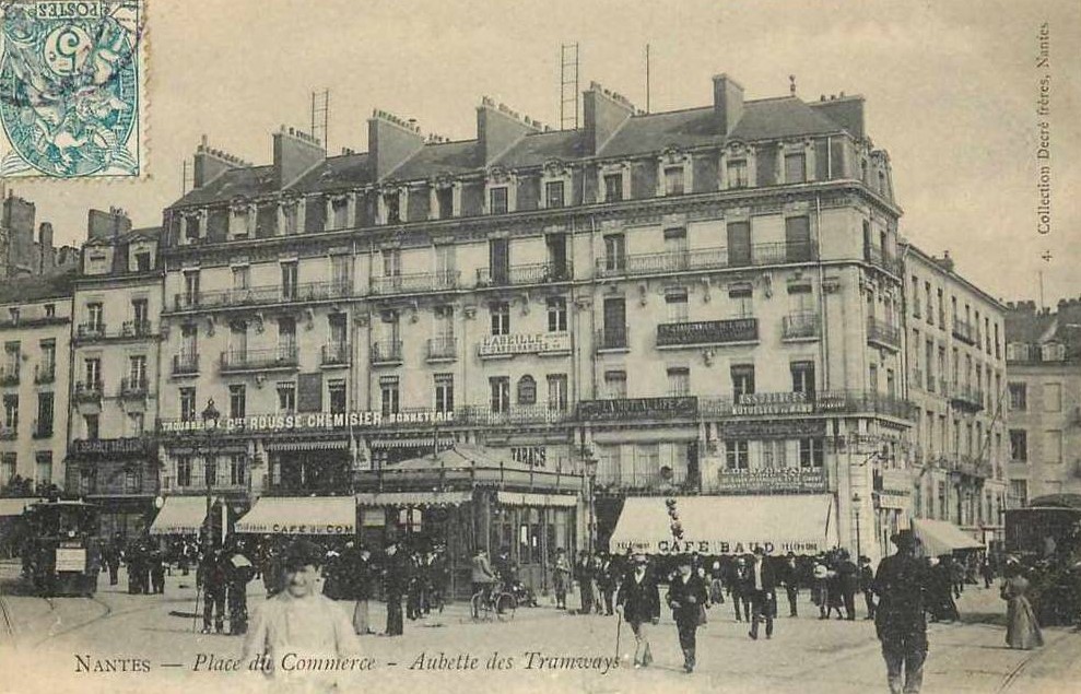 Nantes - Place du Commerce - Aubette des Tramways - Loire-Atlantique