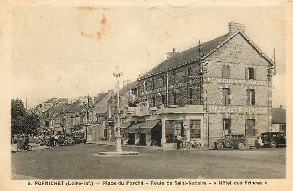 Pornichet - Hôtel des Princes - Place du Marché - Loire-Atlantique