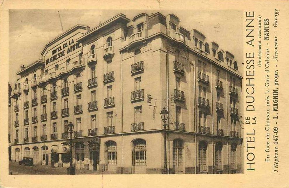 Nantes - H�tel de la Duchesse Anne - Loire-Atlantique